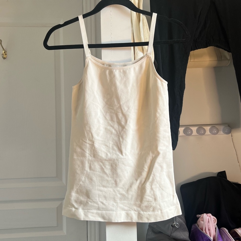 Shapermint cream tank top